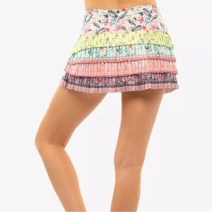 🩵 LUCKY IN LOVE Patch Me if You Can Print Skort 🩵